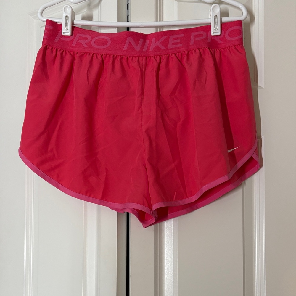Nike Pro Bright Pink Shorts